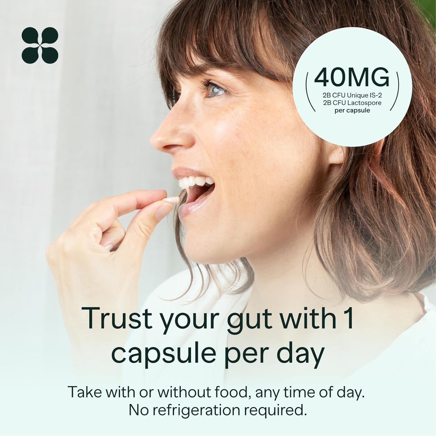 IB-PRO Bacillus Coagulans Probiotic - 2-1 Lactospore & Unique Is-2 for Occasional Constipation, Bloating & Digestive Upset - 3Rd Party Verified - 30 Capsules