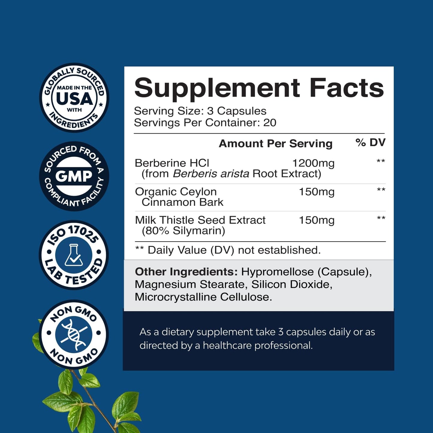 Bundle of Horny Goat Weed for Male Enhancement - Tongkat Ali Saw Palmetto Extract Panax Ginseng Black Maca Root for Stamina and Berberine with Ceylon Cinnamon - Heart Health and Sugar Support