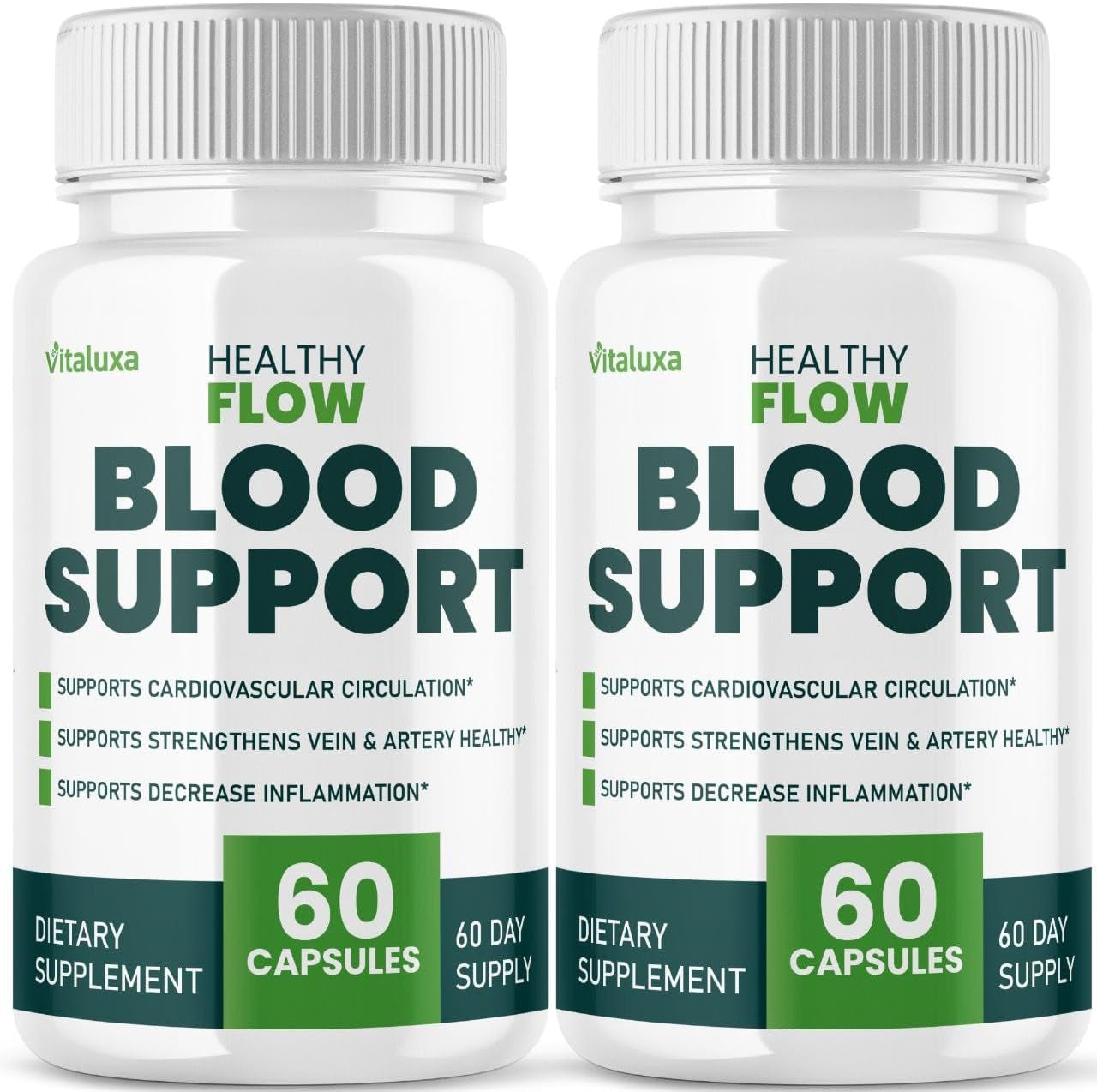 (2 Pack) Healthy Flow Blood Support - Healthyflow Supplement Capsules for Neuropathy Balance Control Men Women, Healthy Blood Flow Cleanse Pills Advanced Formula Natural Max Strength Reviews (120 Ct)