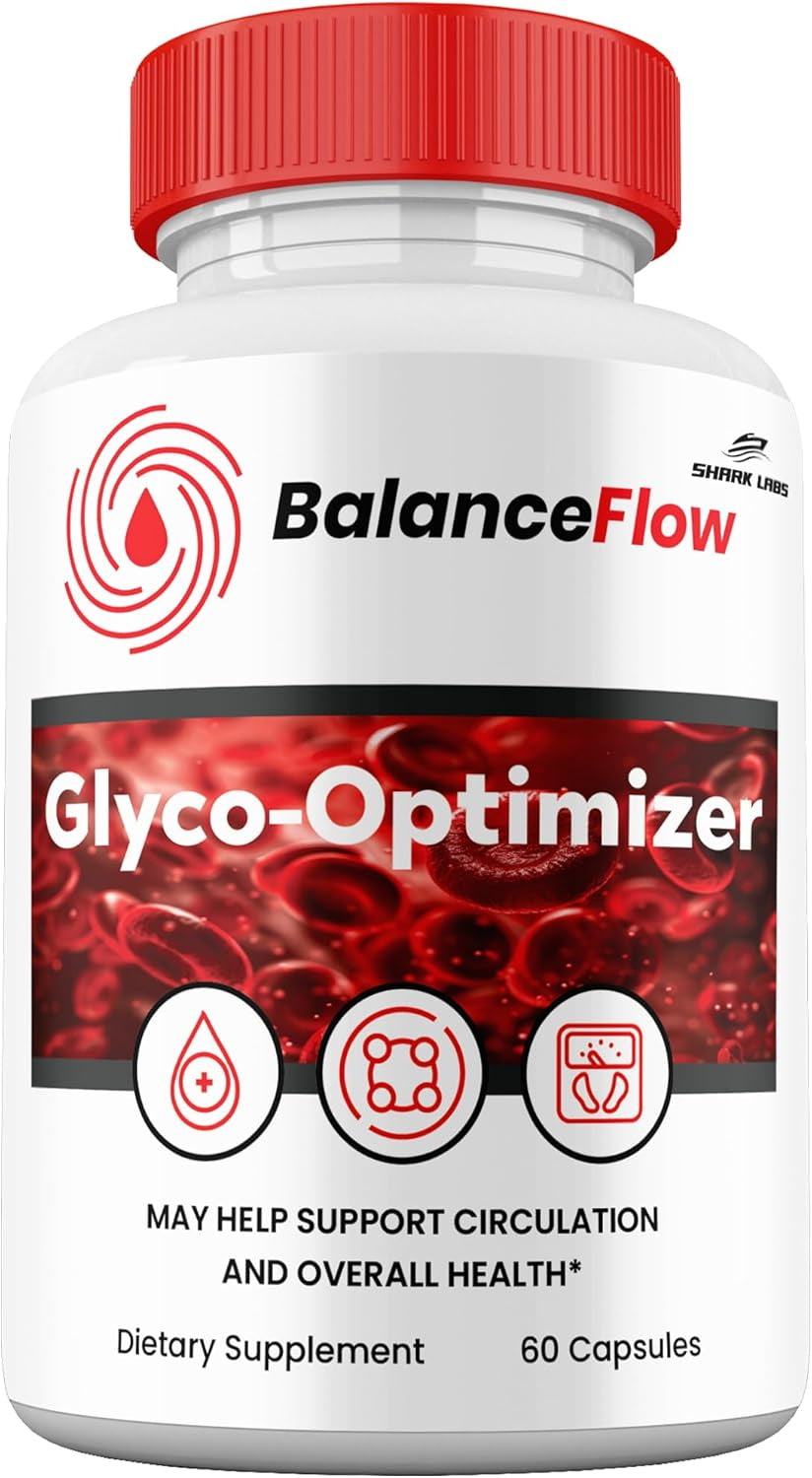 (1 Pack) Balance Flow Glyco Optimizer Capsules, Maximum Strength Official All Natural Premium Formula Vitamin Balanceflow Glyco Glycogen Supplement Pills